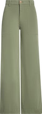 Frank & Eileen Patch Pocket Wide Leg Pants