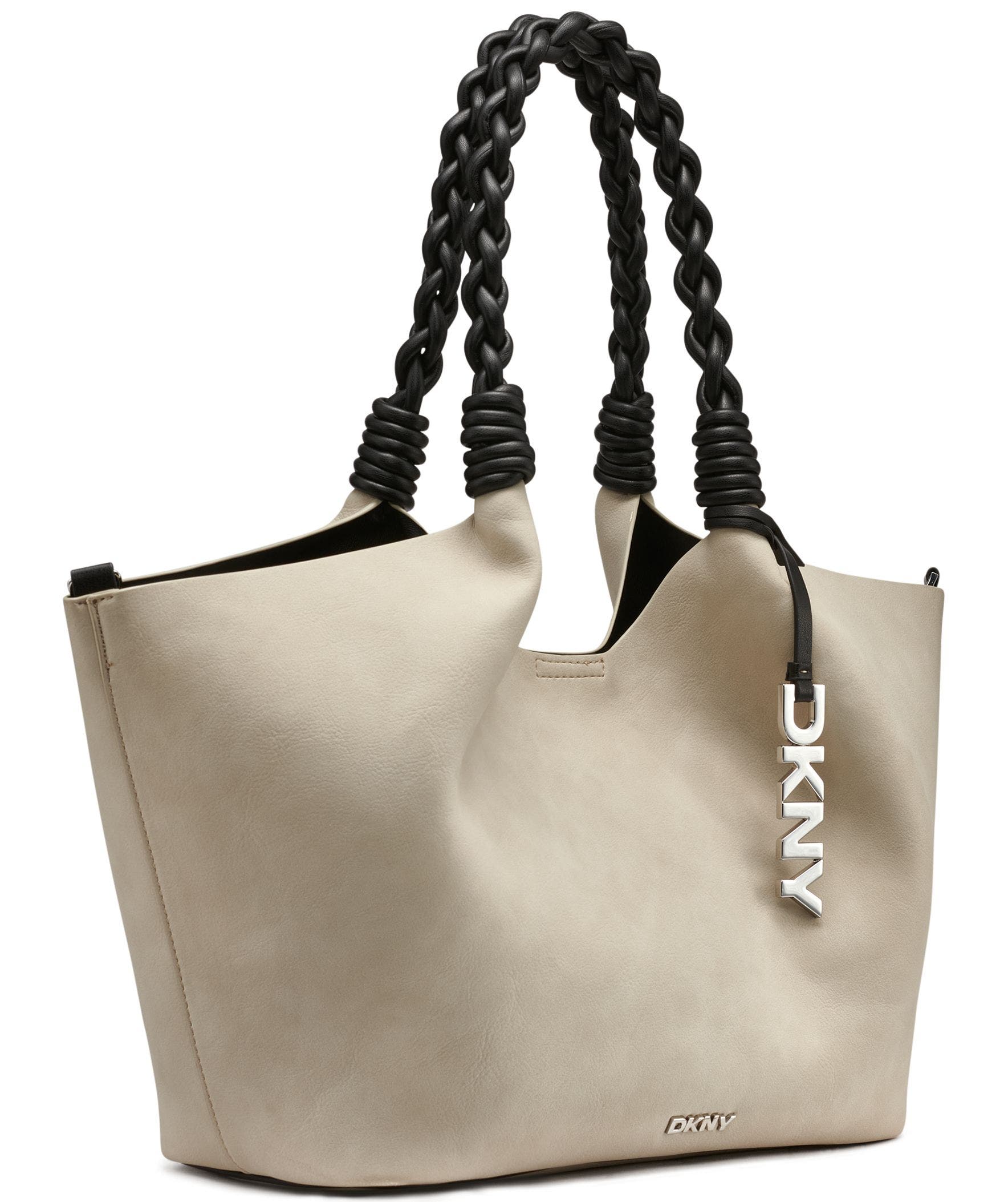 DKNY Paula Medium Tote, Alternate, color, Light Taupe