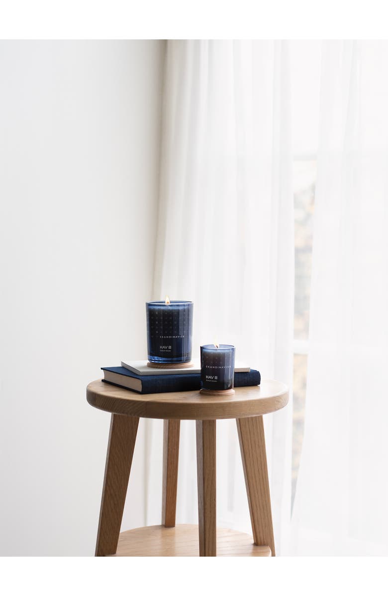 SKANDINAVISK HAV Scented Candle 65g, Alternate, color, Blue