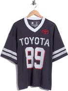 Goodie Two Sleeves Toyota Stencil Font 13 Jersey Tee