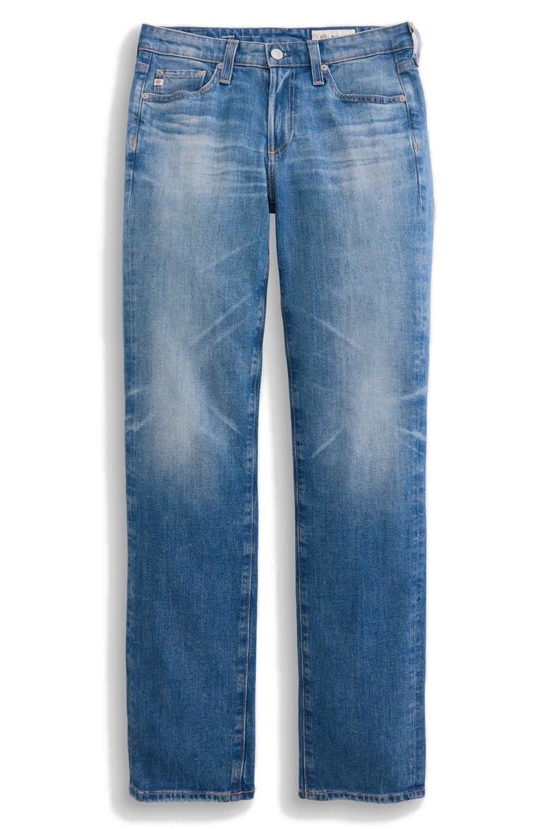 Sandra Low Rise Slim Straight Leg Jeans, Alternate, color, 15 YEARS REGAL