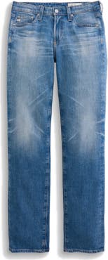 AG Sandra Low Rise Slim Straight Leg Jeans