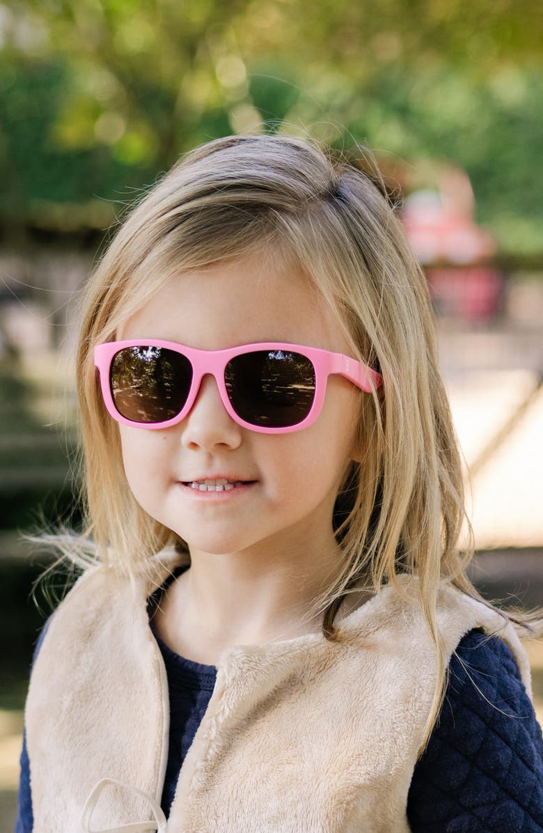 Babiators Kids' Candy Pink Navigator Sunglasses, Alternate, color, Pink