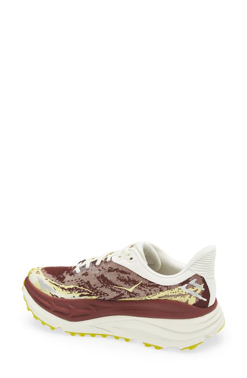 Hoka Stinson Atr 7 Running Shoe In Brown