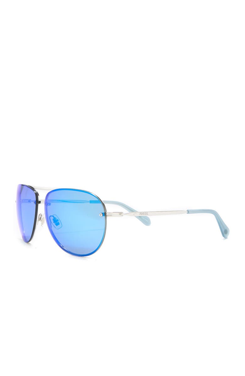 Fossil 62mm Top Bar Sunglasses, Alternate, color,
