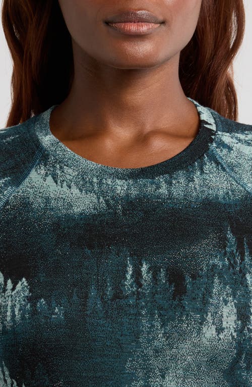Smartwool Intraknit™ Thermal Max Merino Wool Base Layer Pullover In Twilight Foggy Pines