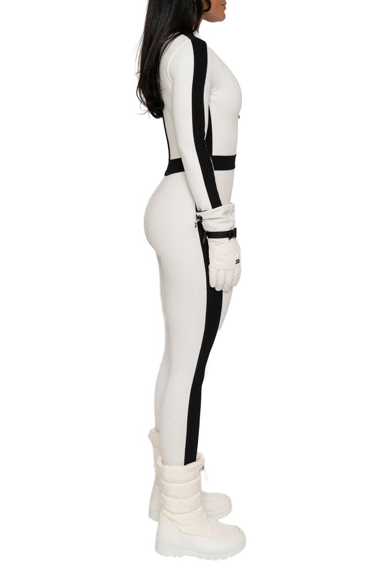 Off Limits Long Sleeve Jumpsuit, Alternate, color, IVORY