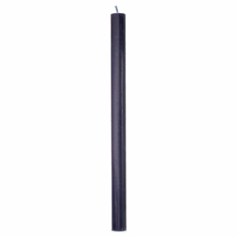 Color Studio Navy Straight Taper Unscented Paraffin Candle