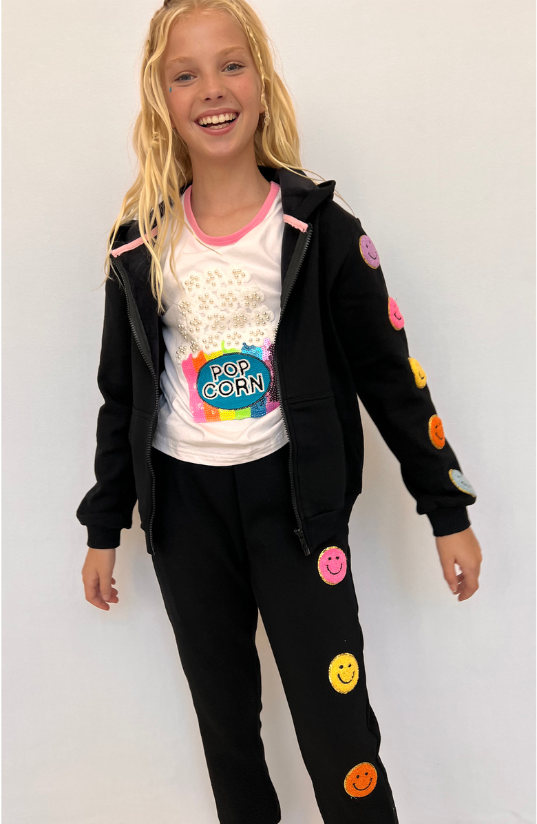 Lola + The Boys Rainbow Cozy Emoji Set, Alternate, color, 