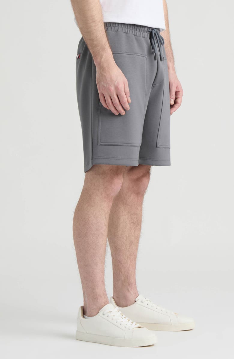 Hunter Colin Scuba Knit Shorts, Alternate, color, Castle Rock