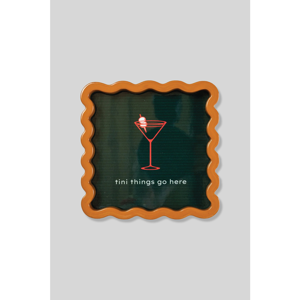Furbish Tini Things Lacquer Tray In Multi