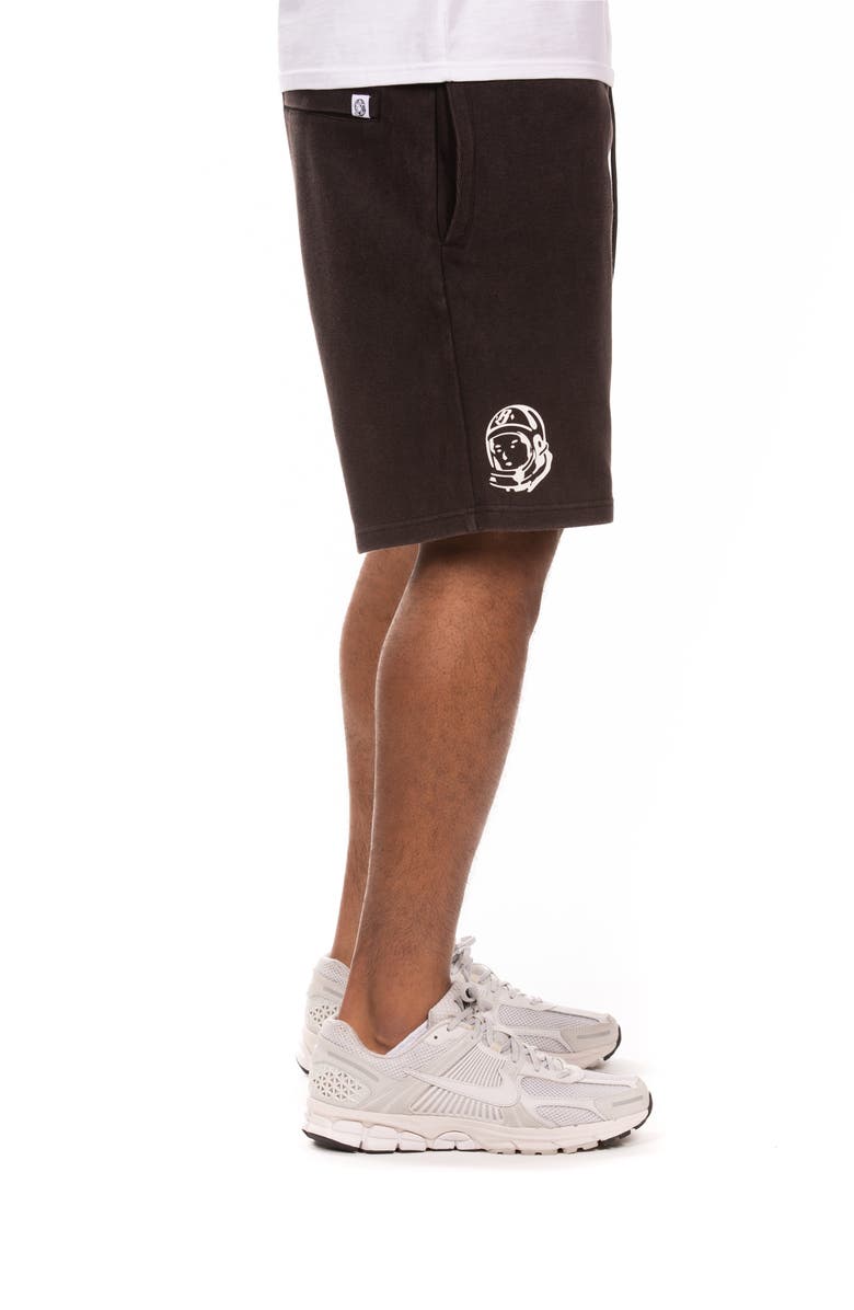 Billionaire Boys Club BB Helmet Cotton Fleece Sweat Shorts, Alternate, color, Black