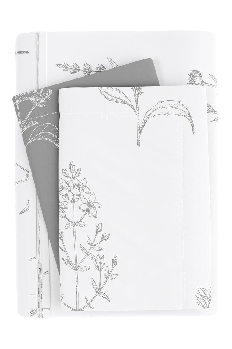 HOME SPUN Home Collection Premium Ultra Duvet Set, Alternate, color, LIGHT GRAY
