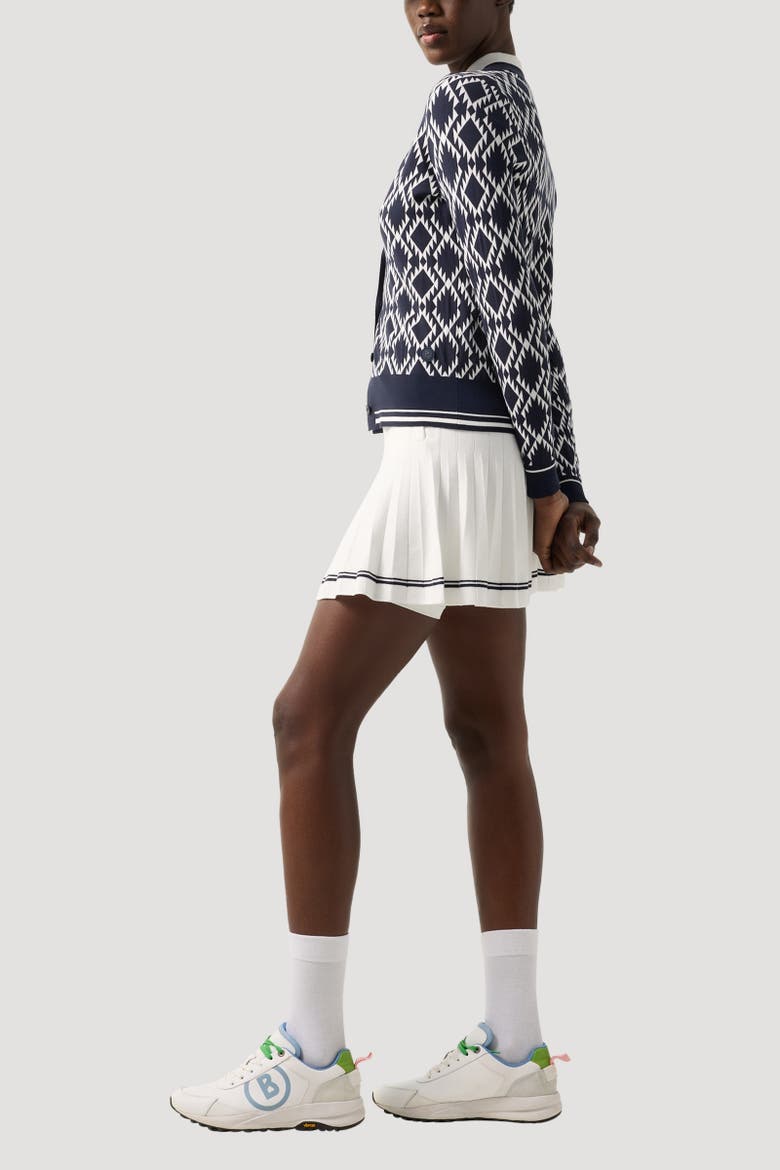 Myra Knitted Skirt, Alternate, color, White