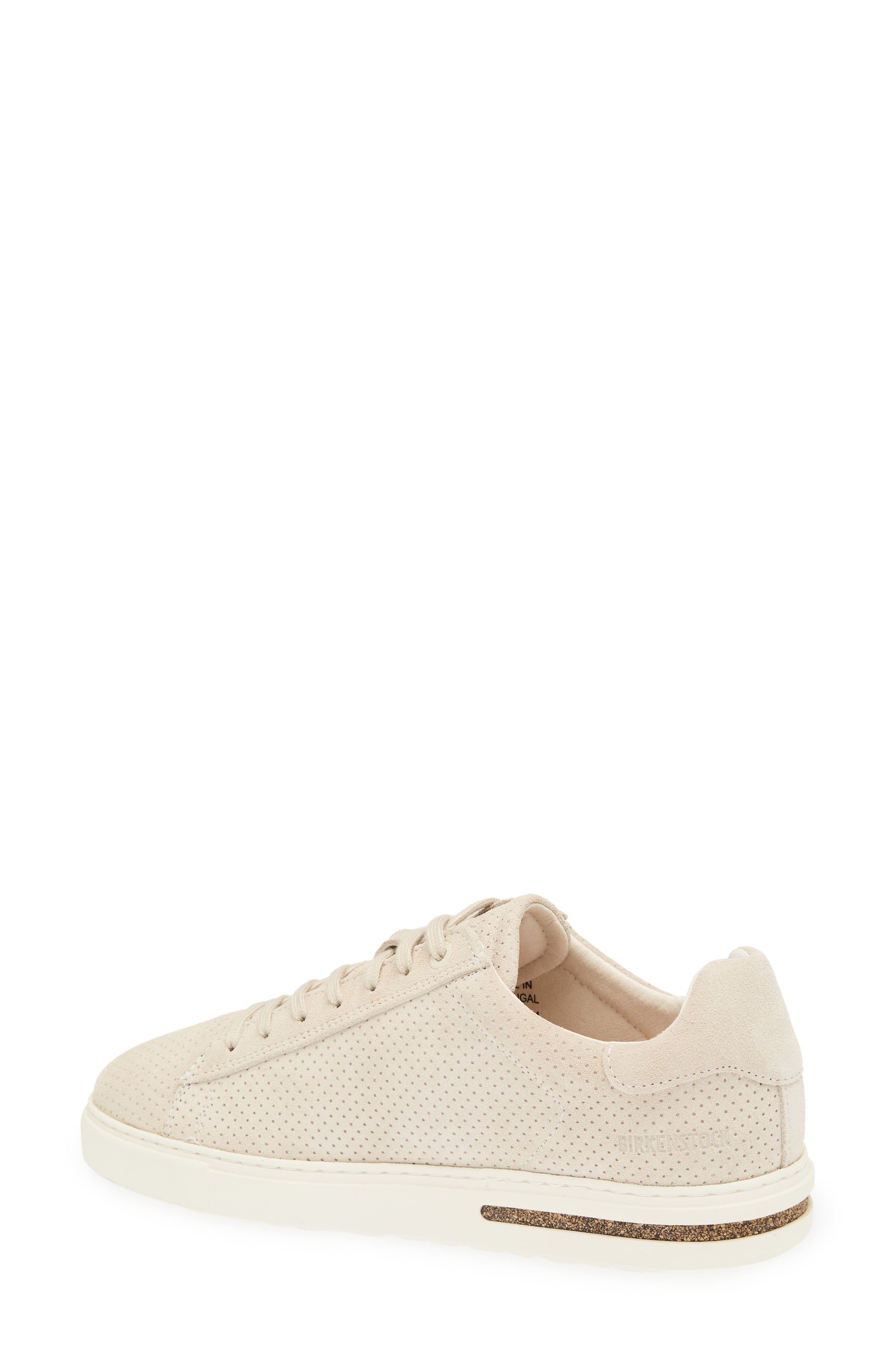 Bend Low Embossed Sneaker, Alternate, color, ANTIQUE WHITE