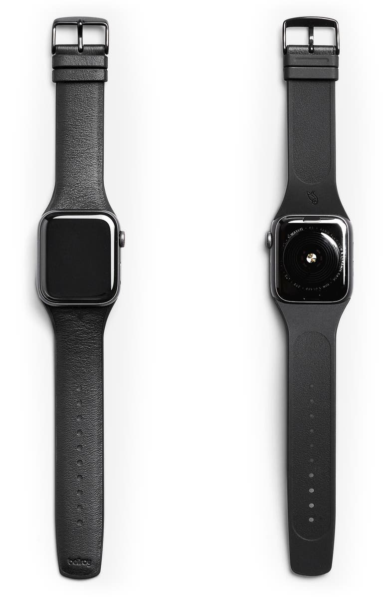 Bellroy Second Edit Apple Watch<sup>®</sup> Watchband, Alternate, color, Black