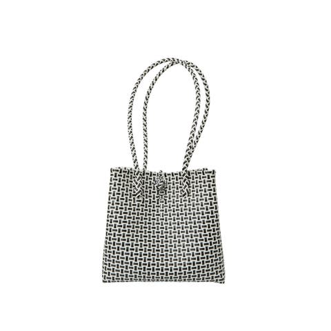 Midi Ella Handwoven Plastic Tote