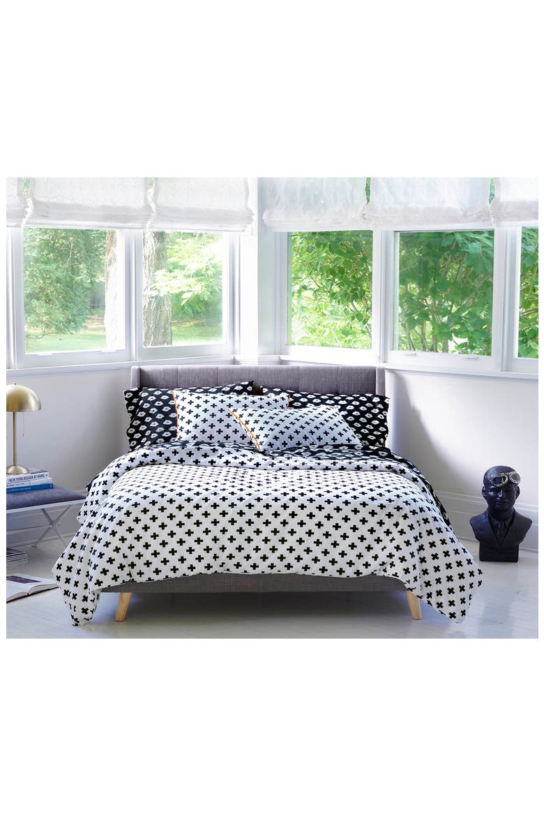 Three-Piece Comforter Set, Alternate, color, WAVERLY WHITE