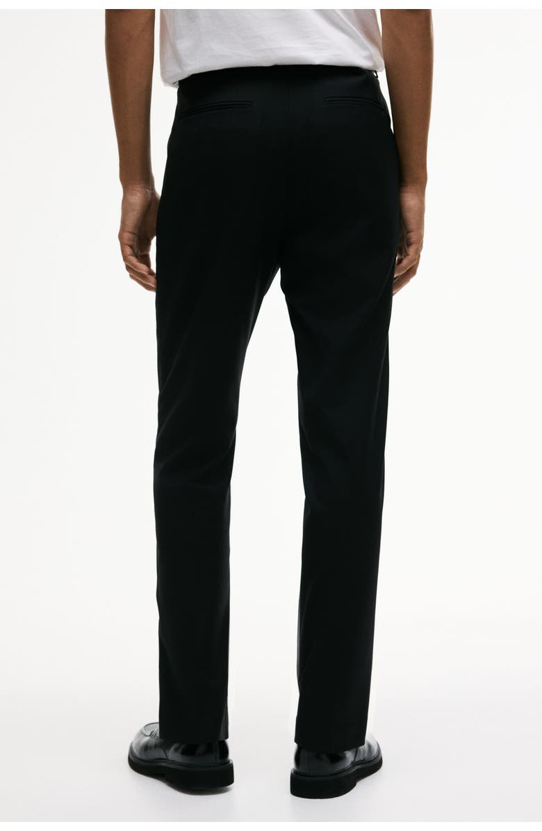 H&M Slim Fit Suit Trousers, Alternate, color, Black