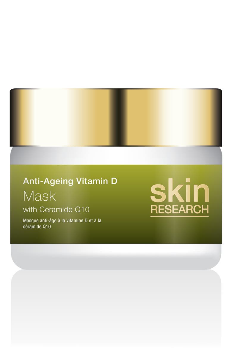 Skin Research Vitamin D & Ceramide Q10 Face Mask 50ml, Alternate, color, 