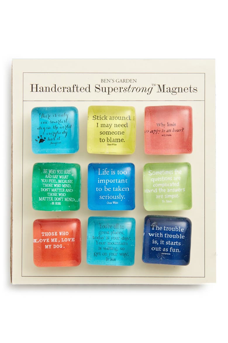 'Bright Scripts' Superstrong™ Magnets, Main, color, PINK