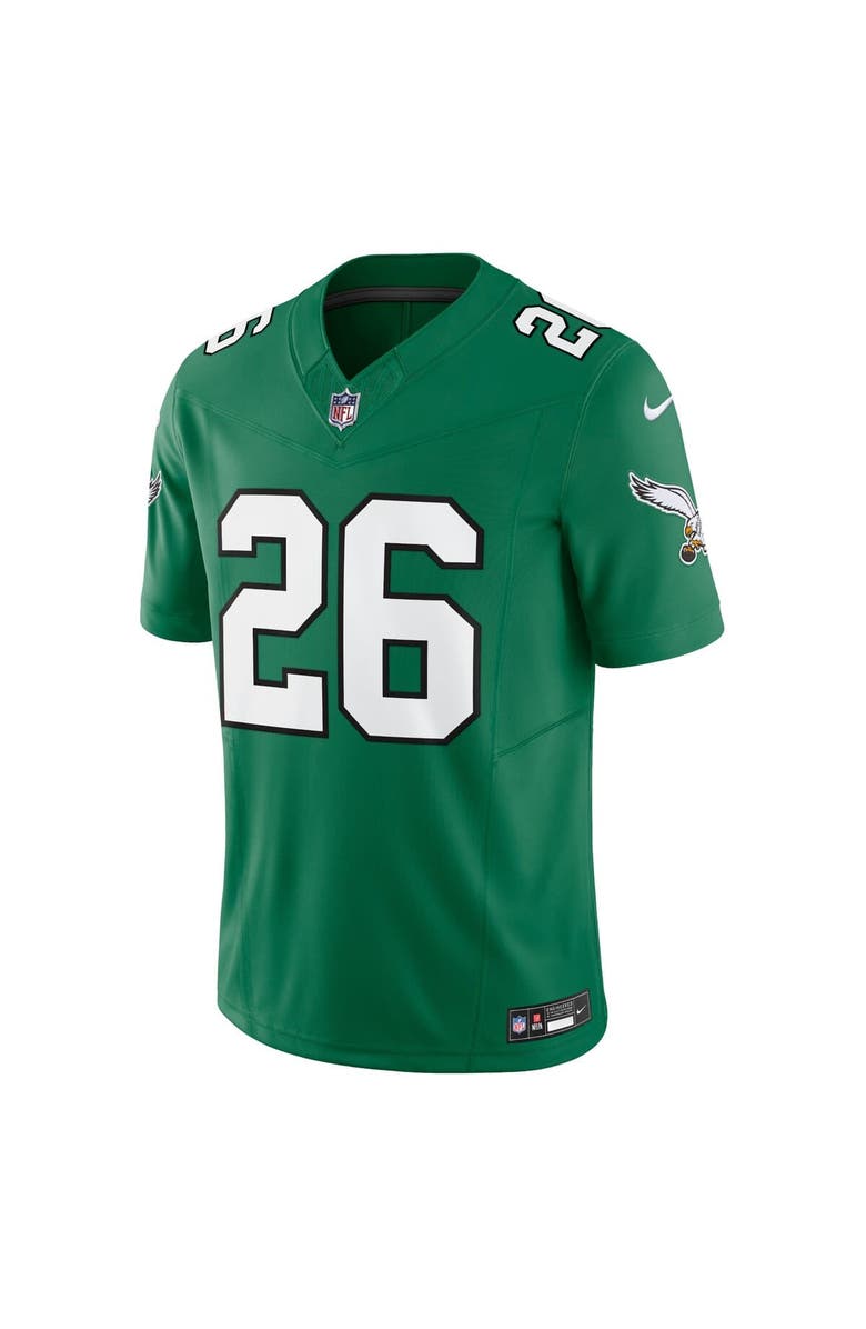 Nike Men's Nike Saquon Barkley Kelly Green Philadelphia Eagles Alternate Vapor F.U.S.E. Limited Jersey, Alternate, color, Kelly Green