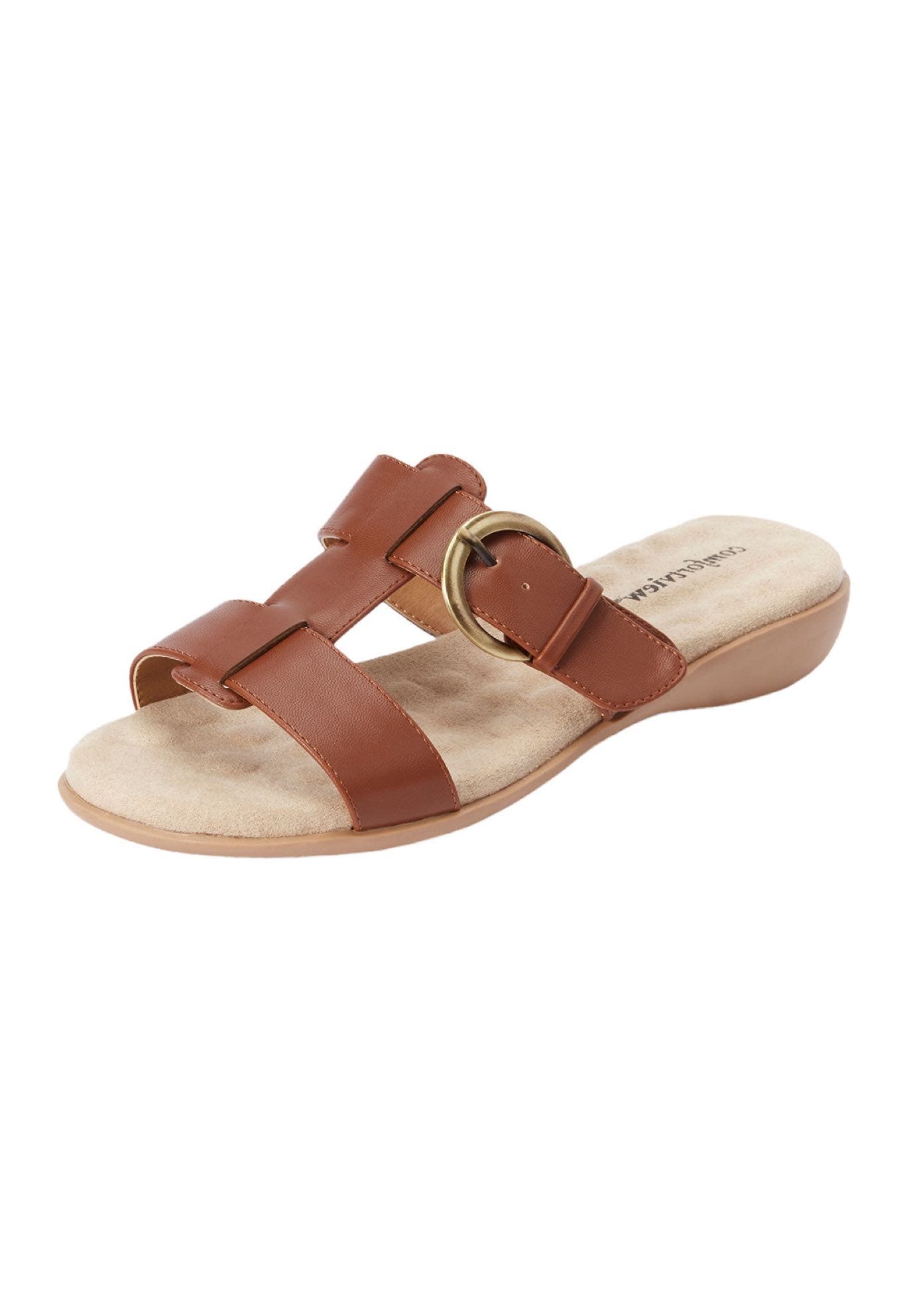 The Dawn Slip On Sandal, Main, color, TAN