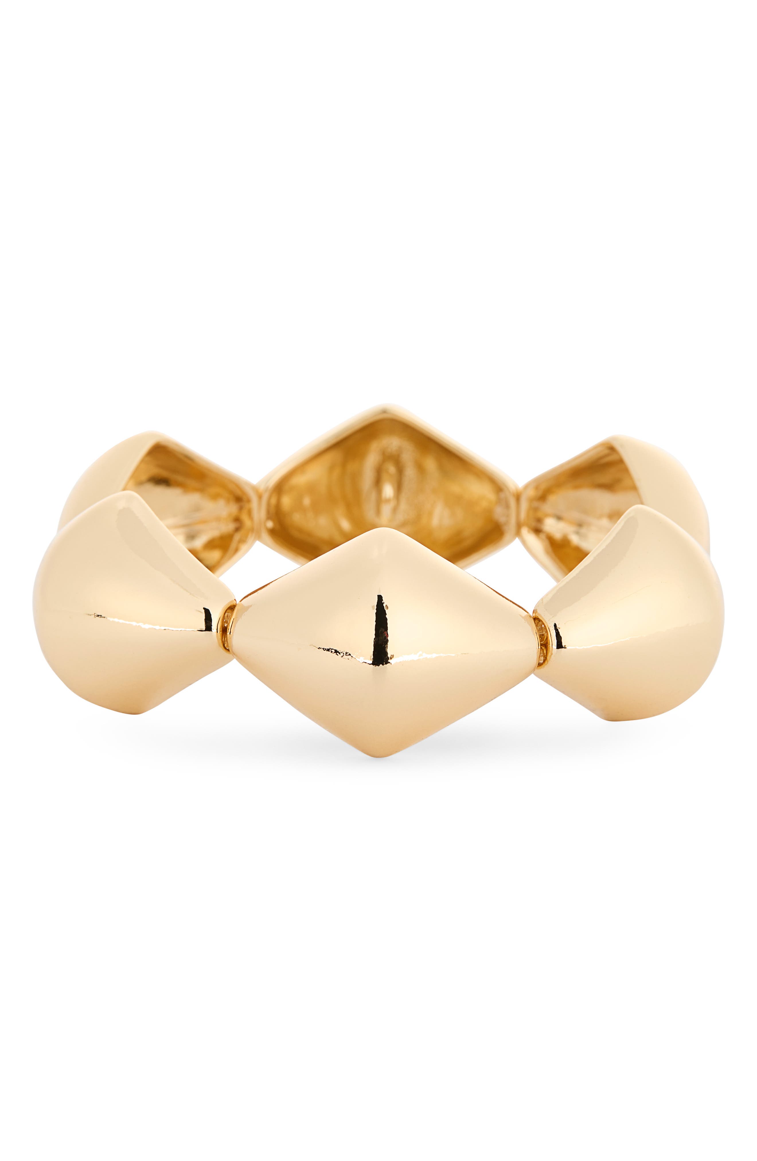 NORDSTROM RACK Domed Link Stretch Bracelet