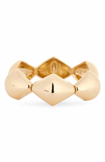 NORDSTROM RACK Domed Link Stretch Bracelet