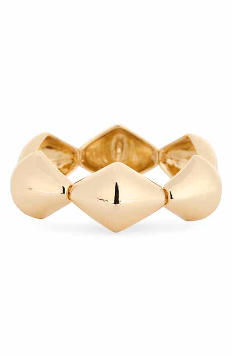 NORDSTROM RACK Domed Link Stretch Bracelet