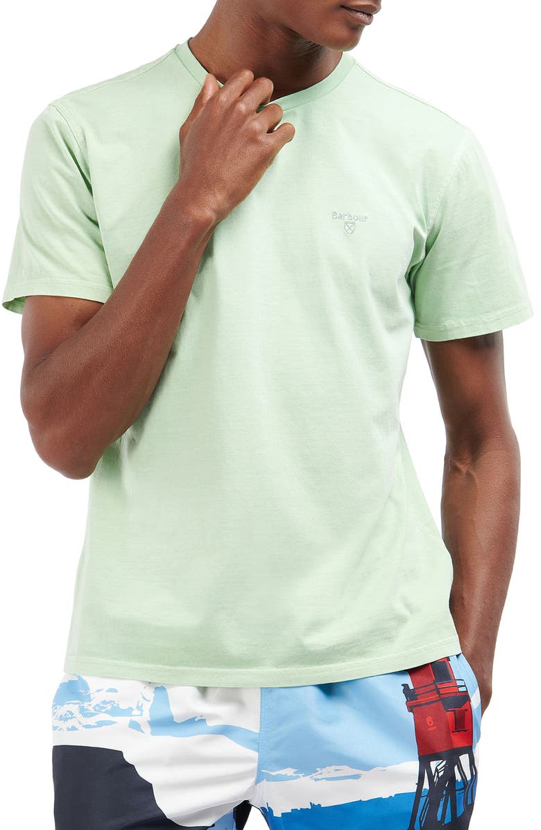 Barbour Garment Dye T-Shirt, Main, color, 