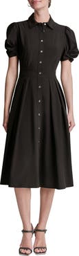 DKNY Commuter Short Sleeve Shirtdress