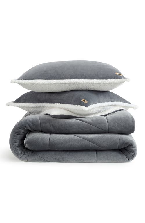 Ugg(r) Avery Comforter & Shams Set In Gray