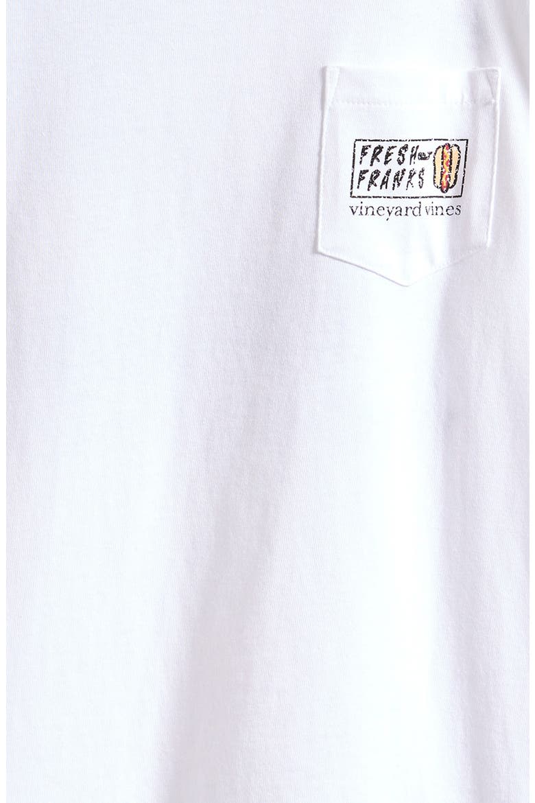 Kids' Fresh Franks Long Sleeve Cotton Graphic T-Shirt, Alternate, color, 100 WHITE