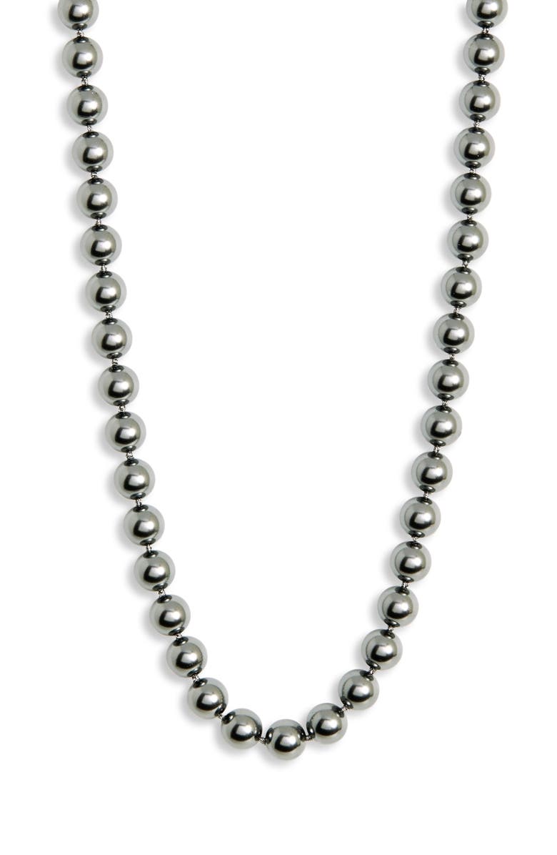 Nadri 8mm Freshwater Pearl Strand Necklace, Alternate, color,