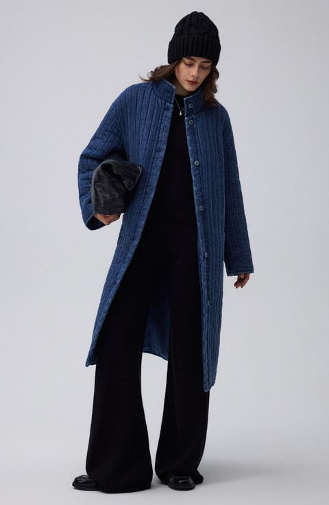 Quilted Denim Jacket