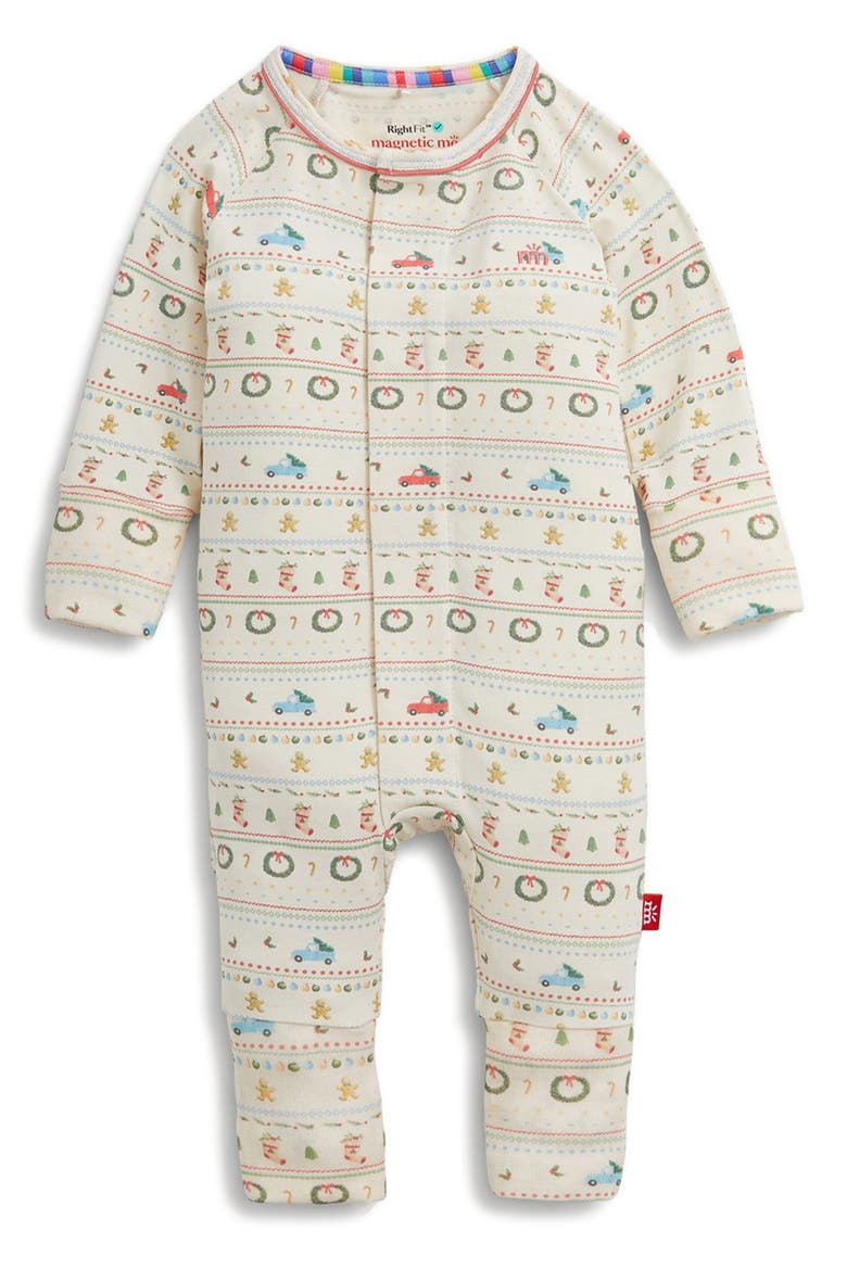 Right Fit™ Magnetic Convertible Pajamas, Main, color, TRCHR