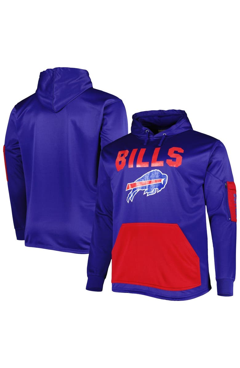 FANATICS Men's Fanatics Branded Royal Buffalo Bills Big & Tall Pullover Hoodie, Main, color, Royal