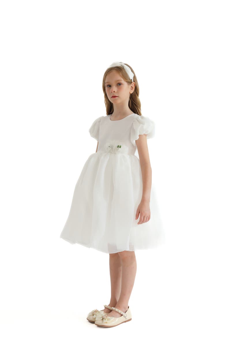 Tulleen D'Amico Dress, Alternate, color, White