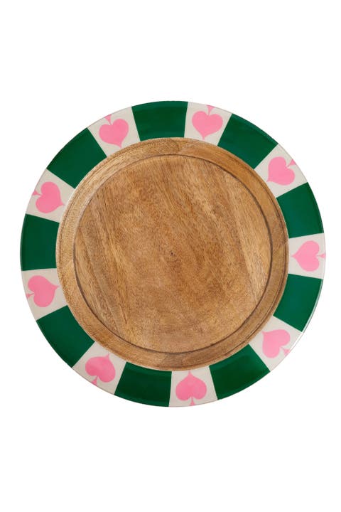 Lakri Mango Wood Charger Plate 13"