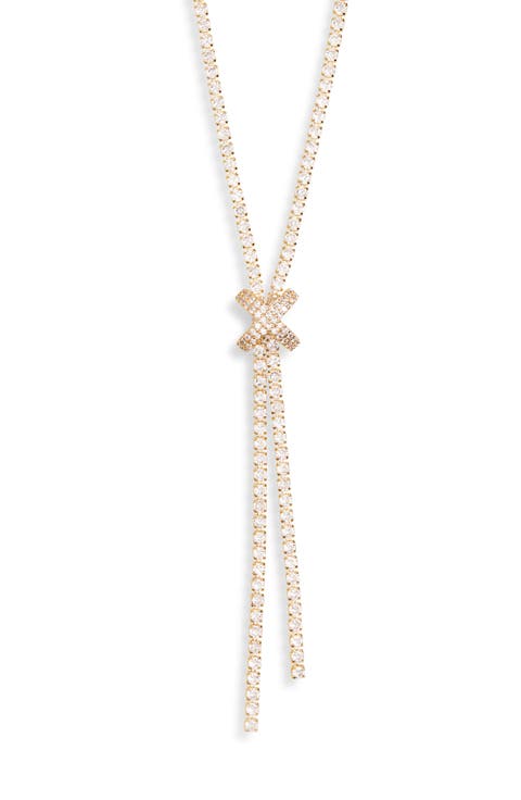 Bella Cubic Zirconia Lariat Necklace
