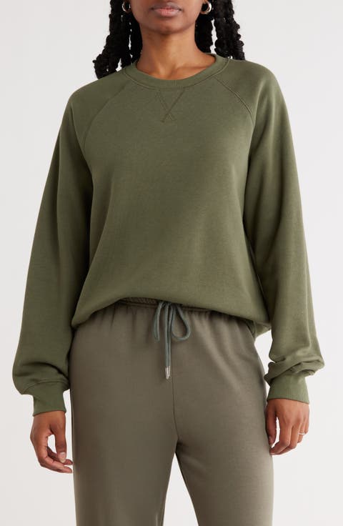 Raglan Sleeve Sweatshirt