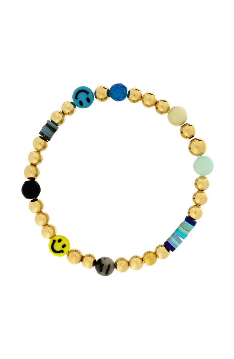 Emma Rae 14K Gold Filled Mix Media Bracelet, Main, color, 