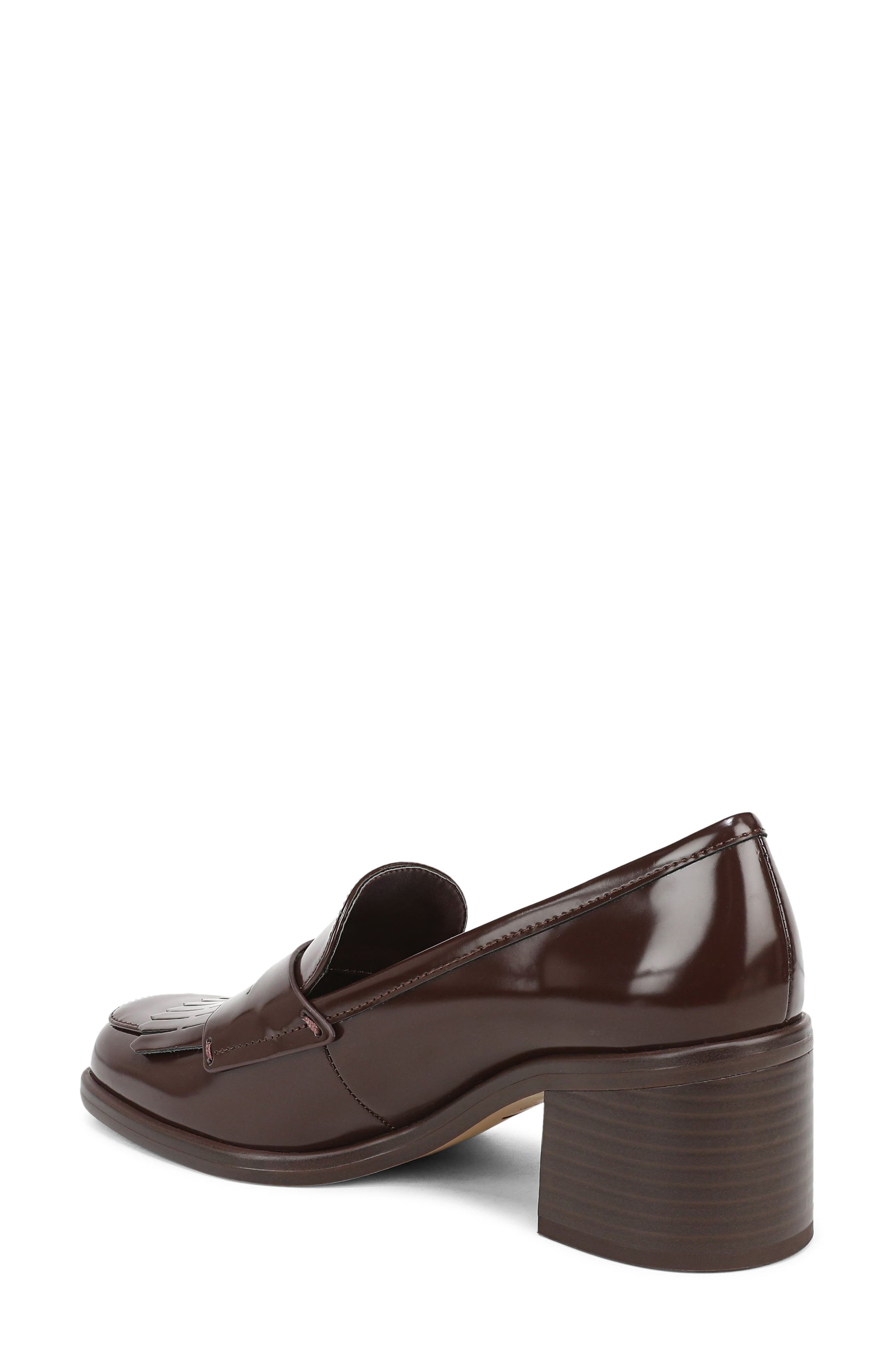 Elian Kiltie Loafer Pump, Alternate, color, BROWN