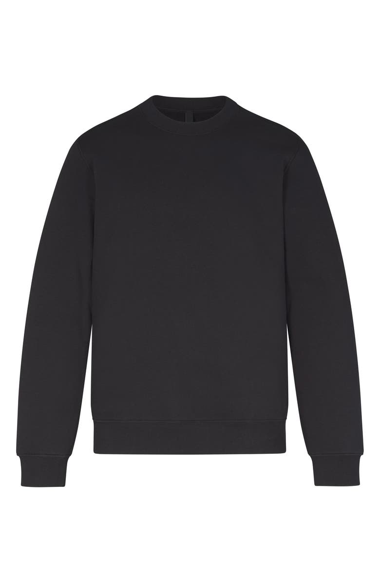 SKIMS Cotton Blend Crewneck Sweatshirt, Alternate, color, 