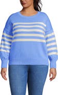 Lands' End Drifter Jersey Crewneck Sweater
