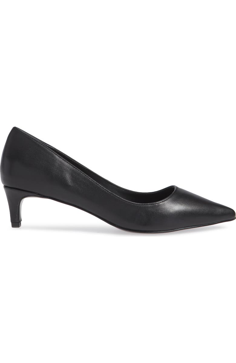 Charles by Charles David Kitten Pointy Toe Pump, Alternate, color,