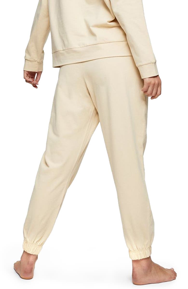 Topshop Peached Jersey Joggers, Alternate, color,