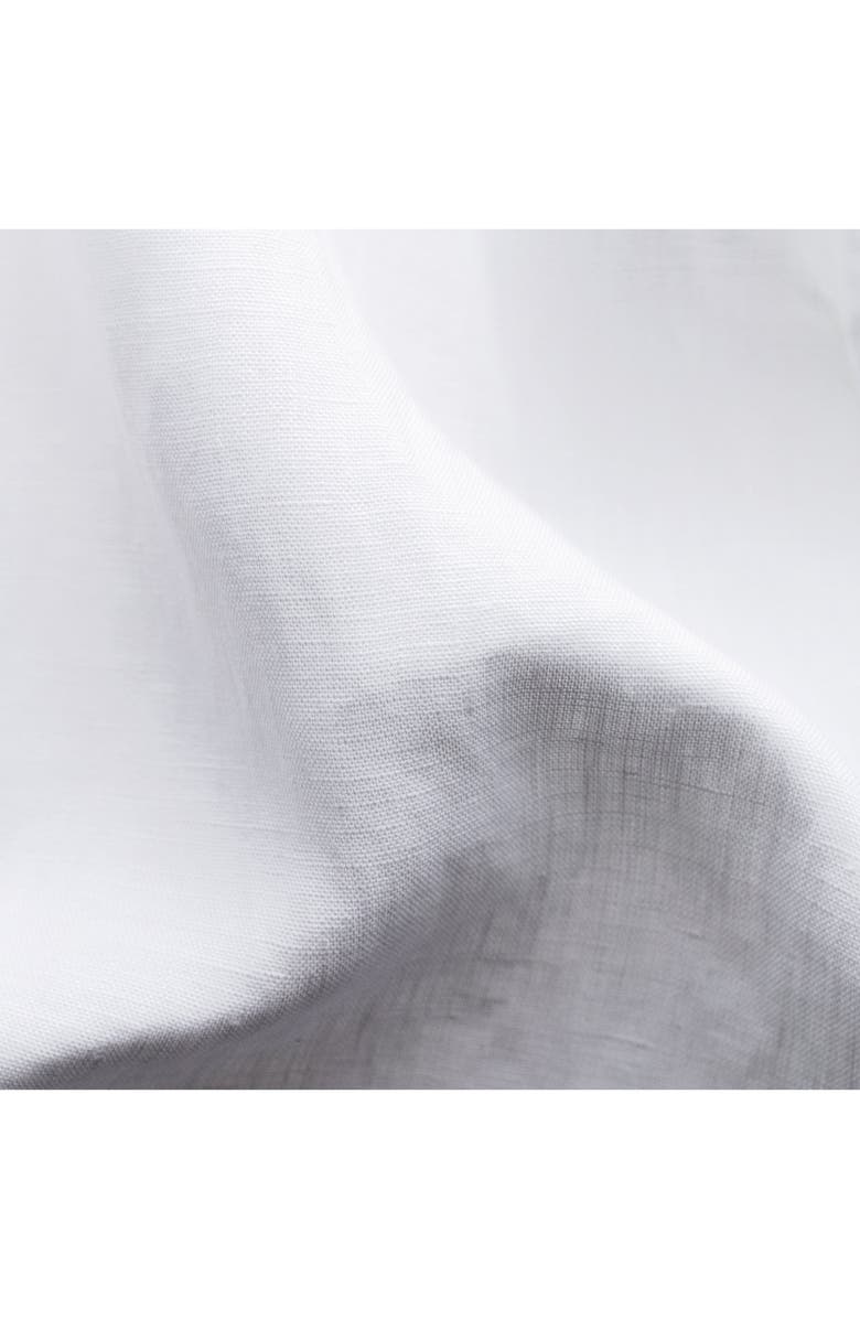 Eton Slim Fit Linen Dress Shirt, Alternate, color, 