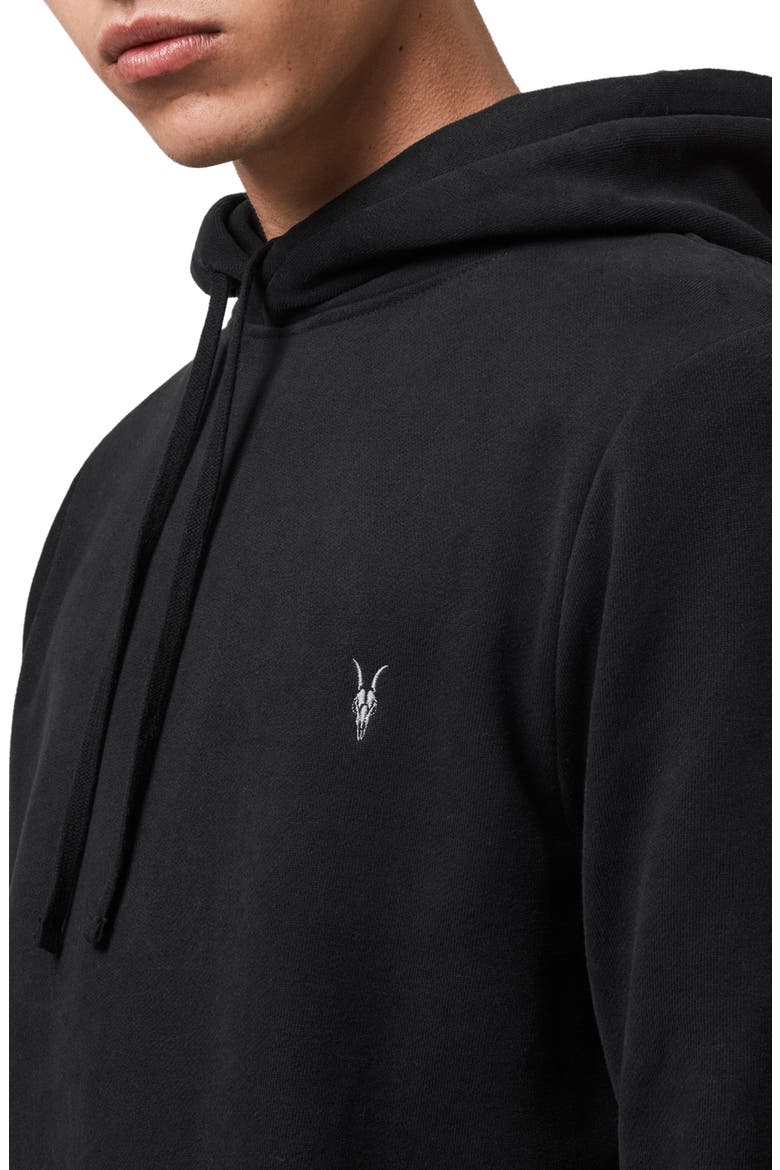 Raven Hoodie, Alternate, color, BLACK